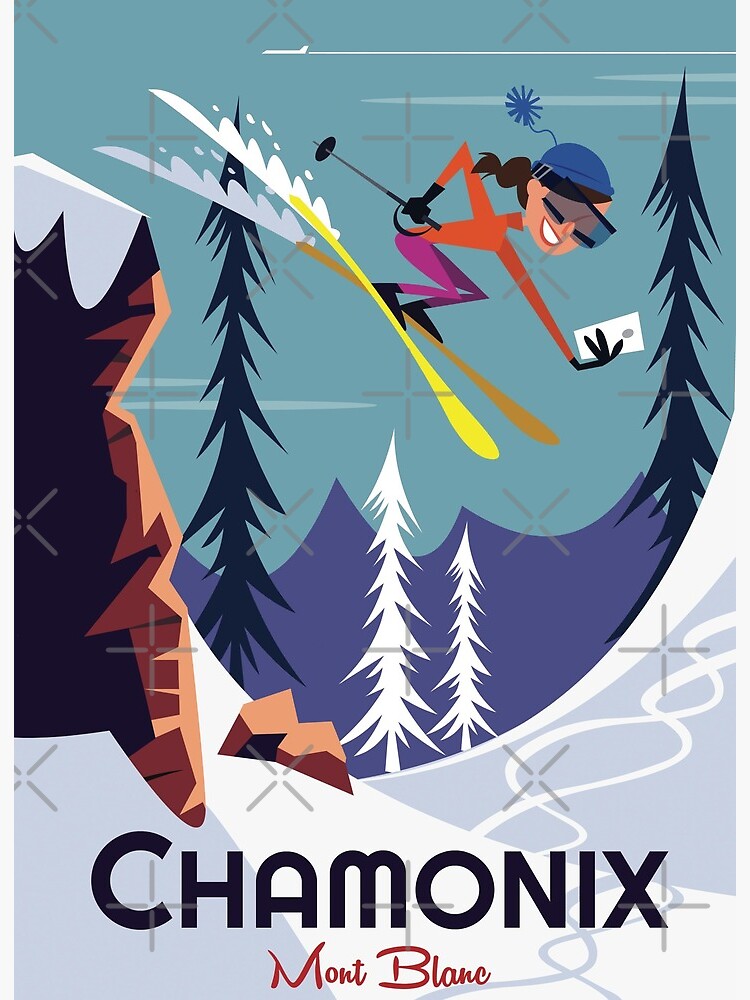 Chamonix Mont Blanc Poster