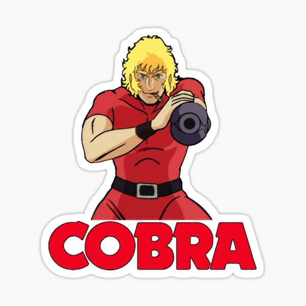 Space Adventure Cobra Cobra Sticker By Diaz Shop Redbubble