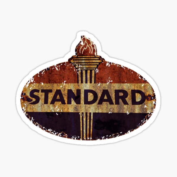 Vintage Standard oil and Gas USA Sticker