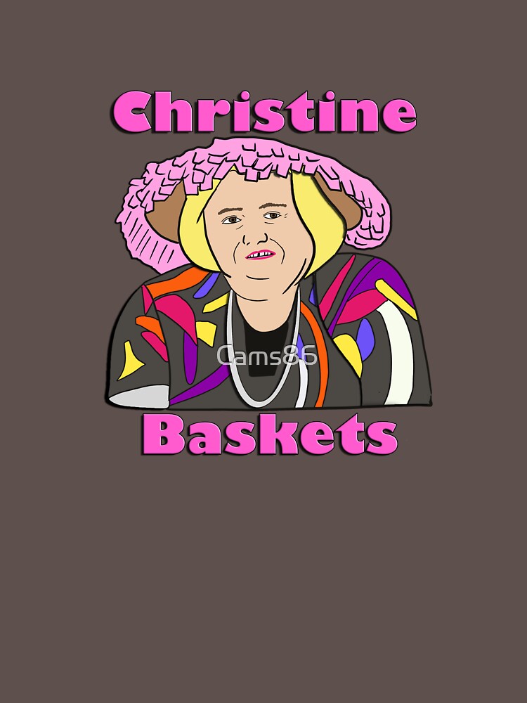 "Christine Baskets Louie Anderson" Tshirt for Sale by Cams86