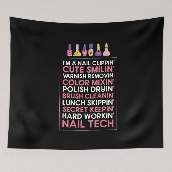 Item preview, I´M A Nail Clippin Nail Tech  designed and sold by MooonTees.