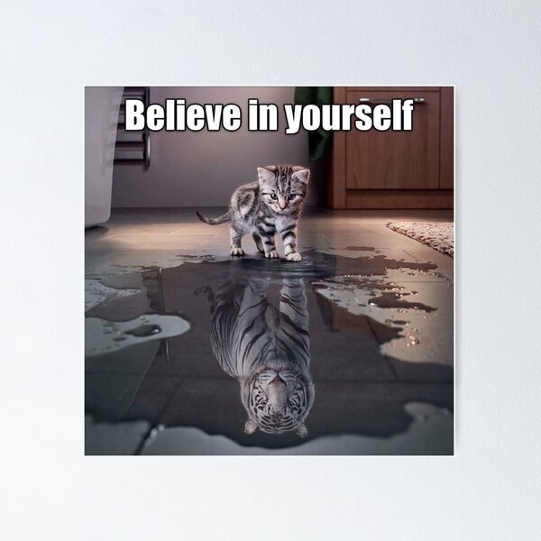 Sale Yourself | Believe In for Redbubble Posters