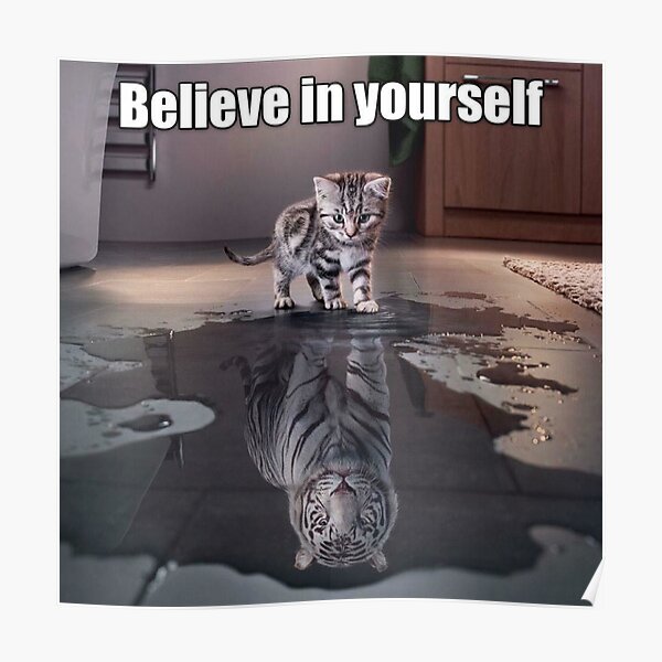 Believe In Yourself Poster