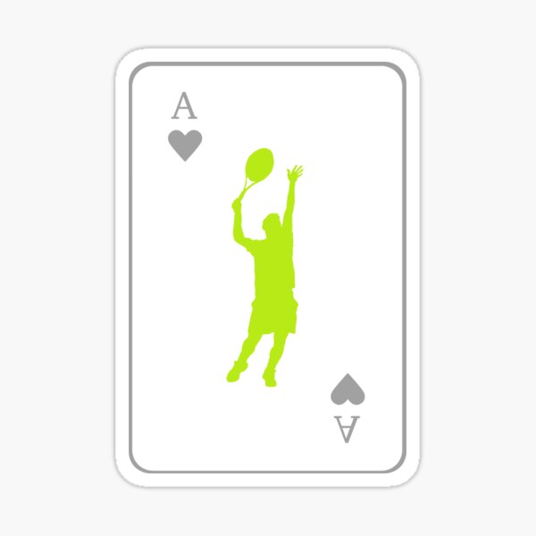 Item preview, Tennis Ace Card designed and sold by Karonja.