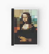 Monalisa Pixelated Hardcover Journal