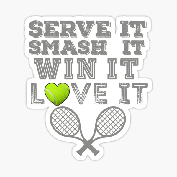 Item preview, Serve It Love It Tennis designed and sold by Karonja.