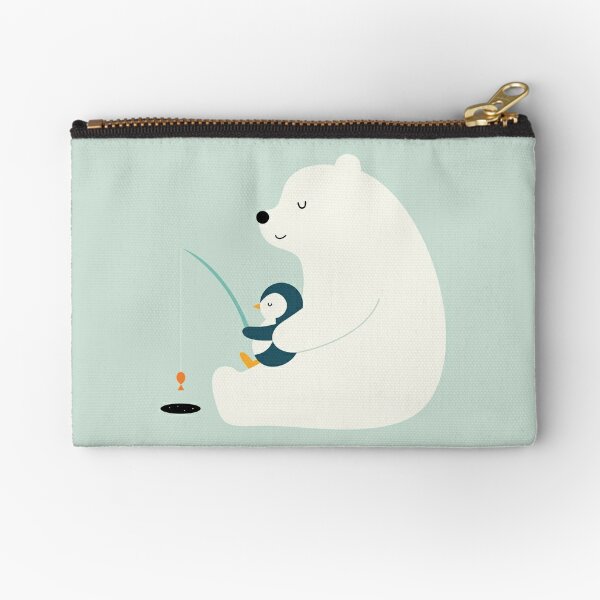 Bear Zipper Pouch for Sale by mrhighsky