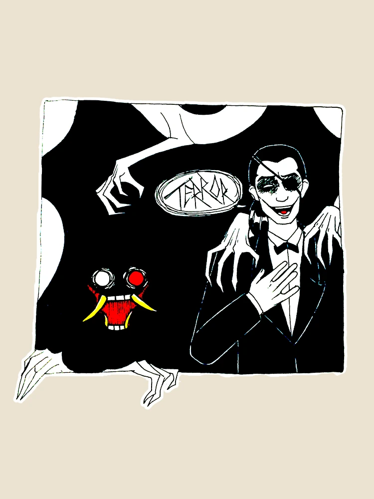 Thumbnail 4 of 4, Relaxed T-Shirt, T E R R O R designed and sold by moon moon.
