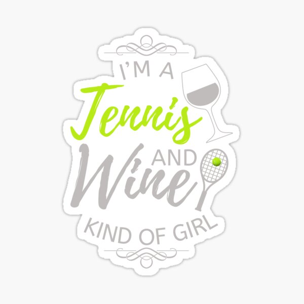 Item preview, Tennis And Wine Girl designed and sold by Karonja.