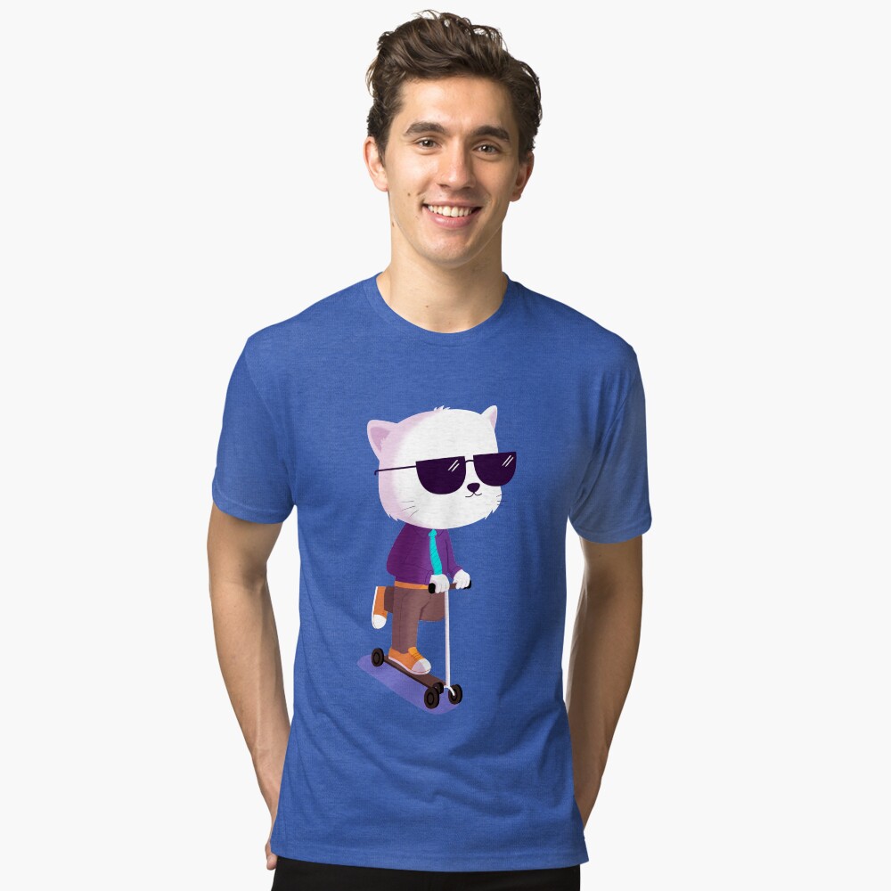 Item preview, Tri-blend T-Shirt designed and sold by cartoonbeing.
