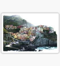 One of the villages of the Cinque Terre, Italia Sticker