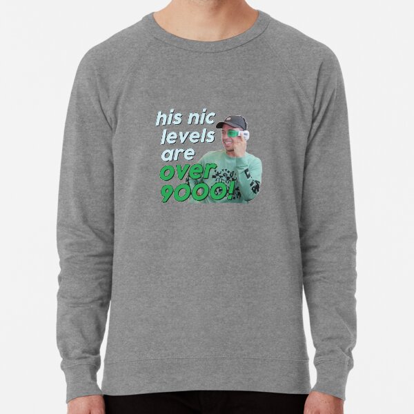 Noel Miller - OVER 9000 Lightweight Sweatshirt