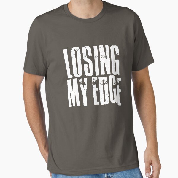 Aperçu de l'œuvre T-shirt Losing My Edge, T-shirt graphique à manches longues Edgy créée et vendue par dangwaffle.