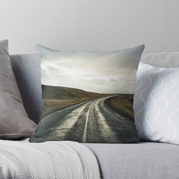 Lomo - Road nr. 1 Throw Pillow