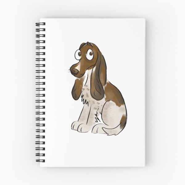Item preview, Skittish Springer Spaniel 2 designed and sold by badweatherahead.