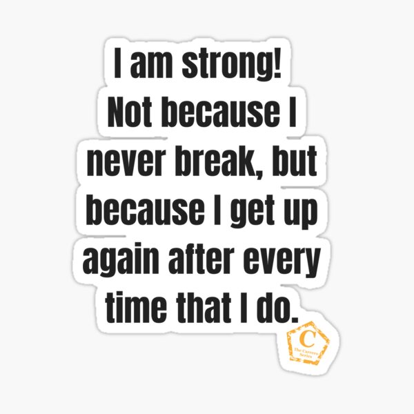 Strong Sticker
