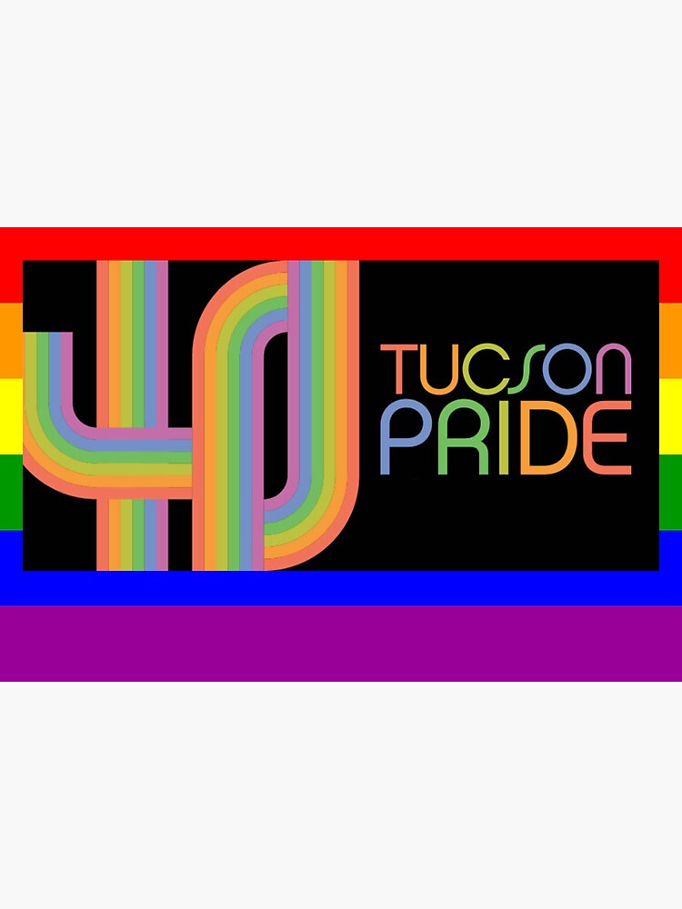 "Tucson Gay Pride Shirt Tucson LGBT Rainbow Flag Shirt Tucson