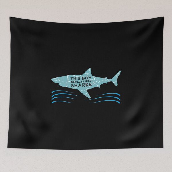 Item preview, This Boy Really Likes Sharks Design - Unique Gift Ideas designed and sold by cartba.