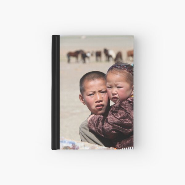 Mongolian kids Hardcover Journal