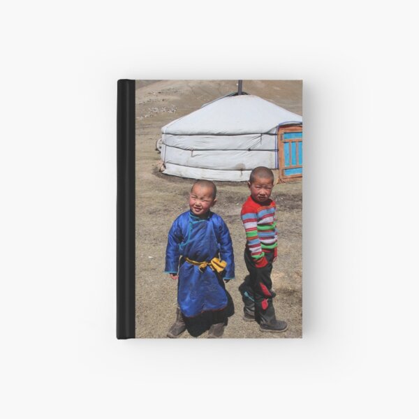 Mongolian children Hardcover Journal