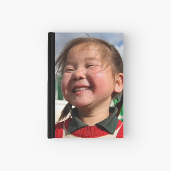 Mongolian girl Hardcover Journal