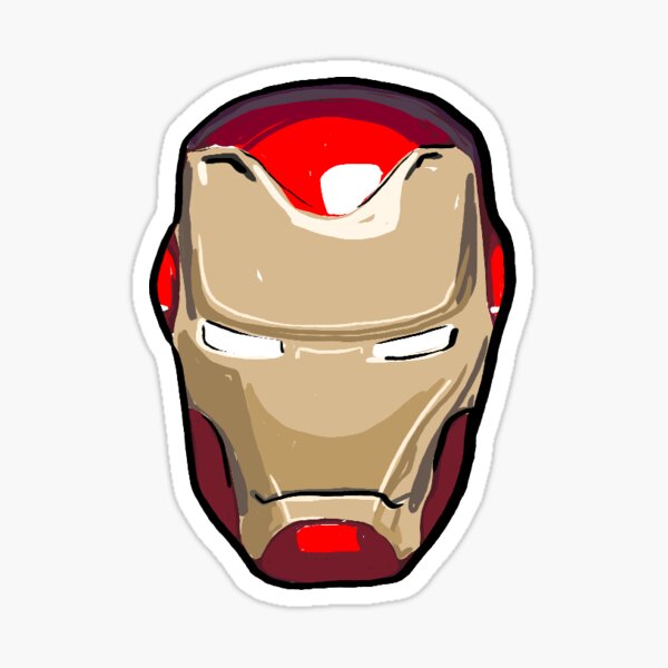 Sarcastic Superhero Helmet Sticker