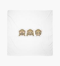 Affe Emoji Tuch