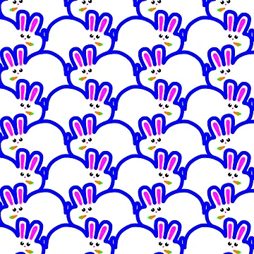 Artwork thumbnail, Rabbit. Rabbit. Rabbit. Rabbit. Rabbit. by weavernap
