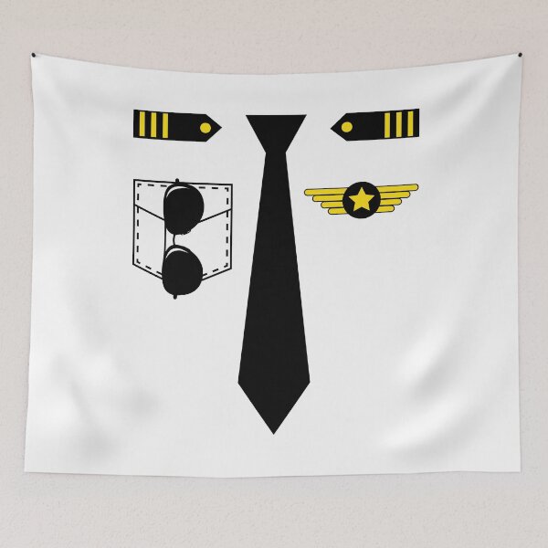 Item preview, Pilot Costume T Shirt Simple pilot disguise designed and sold by BornDesign.