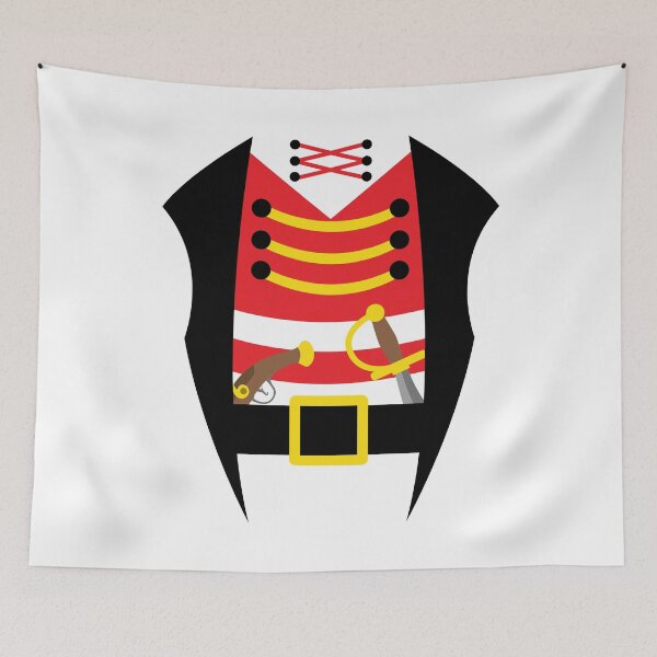 Item preview, Pirate Costume Tee Shirt Simple pirate disguise designed and sold by BornDesign.