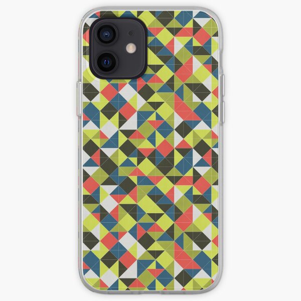 Harper Grid - Bright iPhone Soft Case