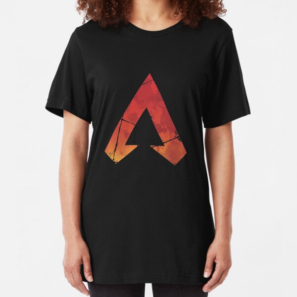 Apex Legends Logo | Apex Legends Watercolor Symbol Slim Fit T-Shirt