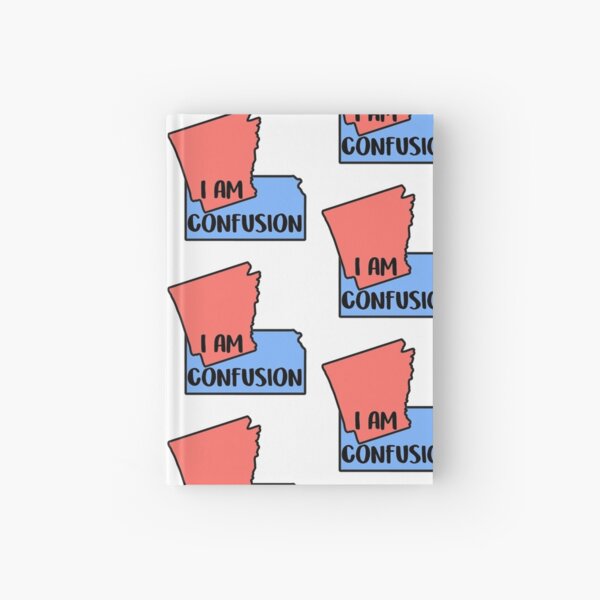 i am confusion Hardcover Journal