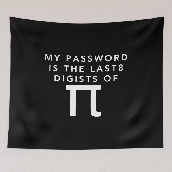 Item preview, Pi is my password designed and sold by xeron32.
