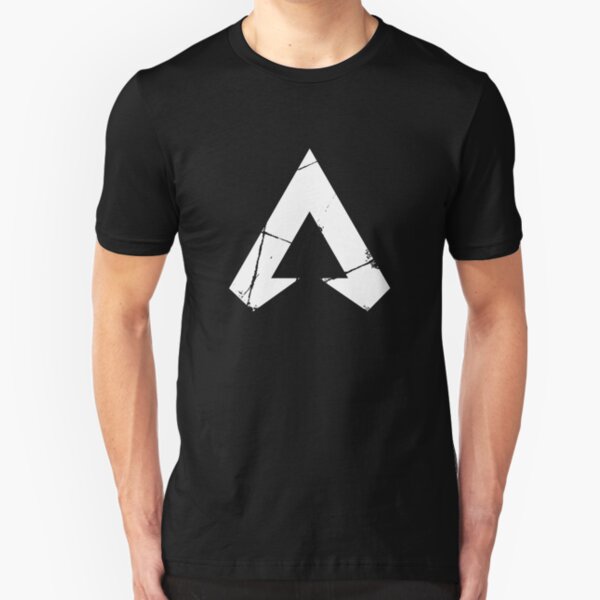 Apex Legends Logo | Apex Legends White Symbol Slim Fit T-Shirt
