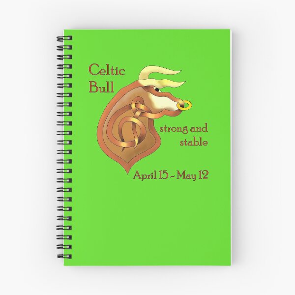 Item preview, Celtic Knot Bull Birthsign designed and sold by KnotYourWorld.