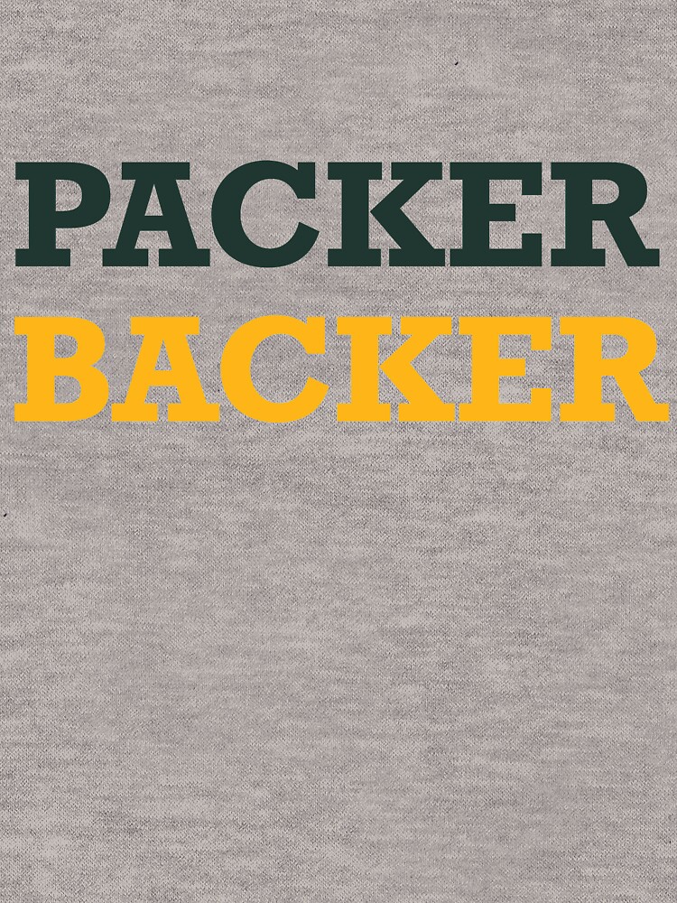 Packer Backer - Show Your Green Bay Packers Pride Essential T-Shirt for  Sale by WhyGreenBay