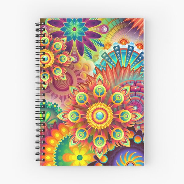 Item preview, Imaginary flowers designed and sold by LucasRedBubble.