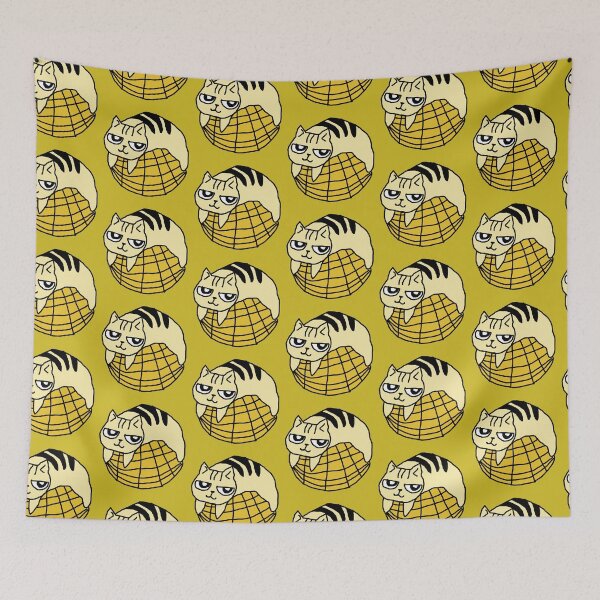 Item preview, Hanamaru Kunikida's Cat on Yarn Bag Mascot designed and sold by mimitchi33.
