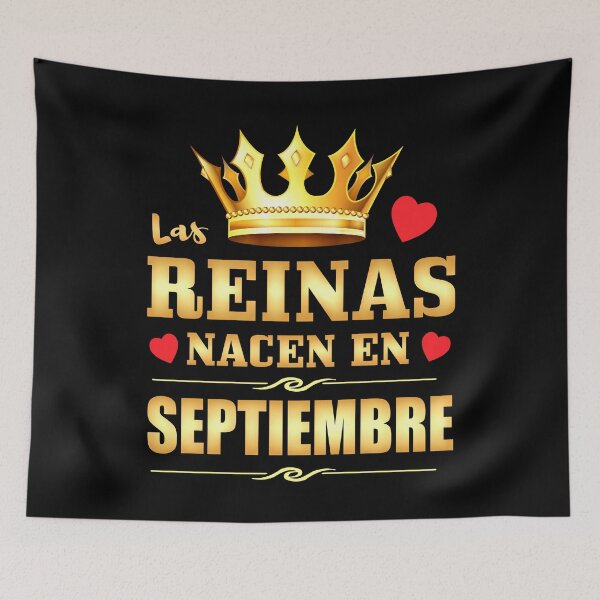Item preview, Las Reinas Nacen en Septiembre Feliz Cumpleanos designed and sold by NUMAcreations.