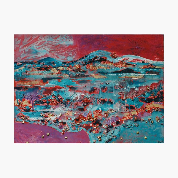 Mountainous Terrain Photographic Print