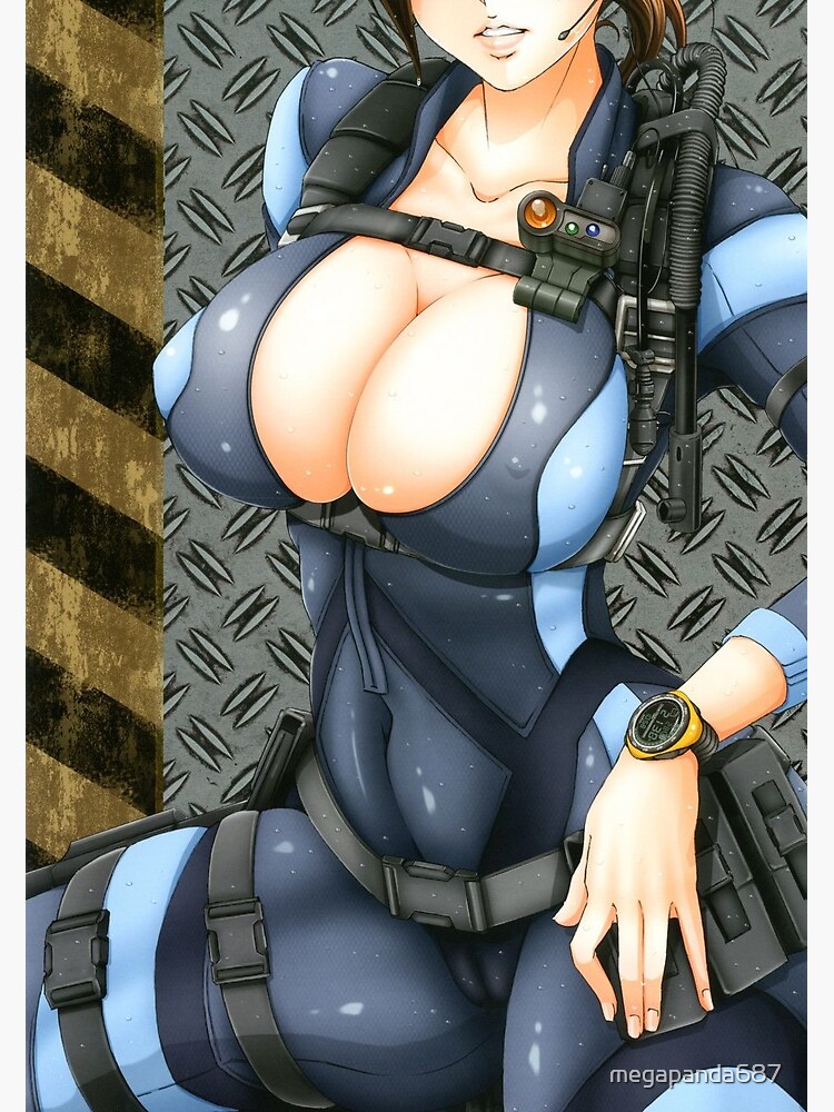 Jill Valentine Resident Evil 3 Remake A6 Postcard Art 