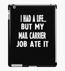 Funny Gifts For Mail Carriers iPad Case/Skin