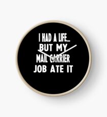 Funny Gifts For Mail Carriers Clock