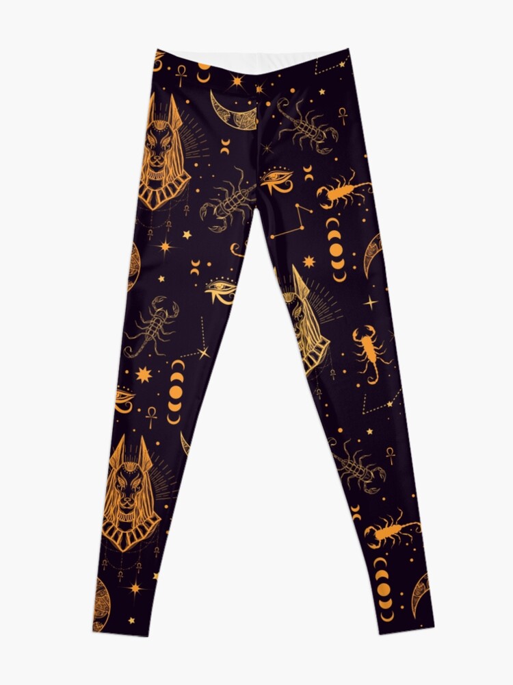 Crystal Leggings, Boho Hippie Pattern, Cute Stylish Graphic, Cool Witchy  Print, Activewear for Women, Aesthetic Sportswear, Yoga Pant 