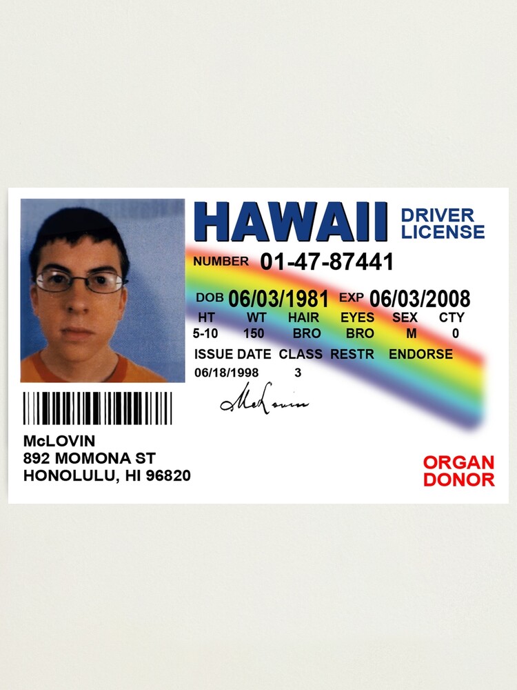 Pink Organ Came With Fake Id
