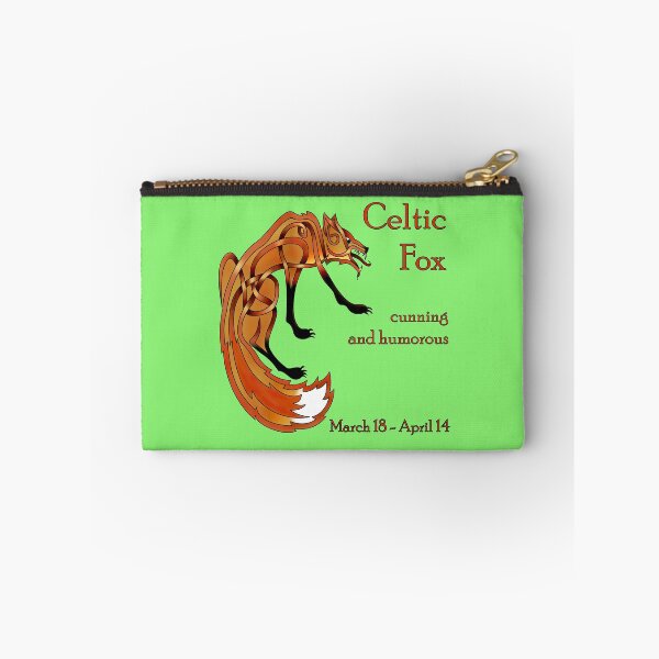 Item preview, Celtic Knot Fox Birthsign designed and sold by KnotYourWorld.