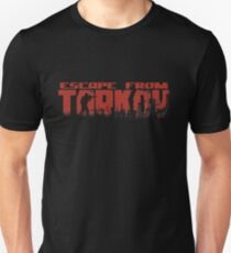 Escape from tarkov red Slim Fit T-Shirt