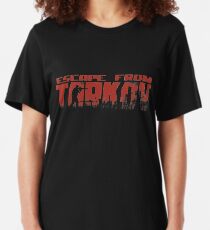 Escape from tarkov red Slim Fit T-Shirt