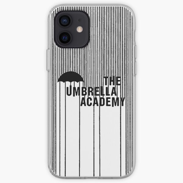 The Umbrella Academy - Logo con líneas Funda blanda para iPhone